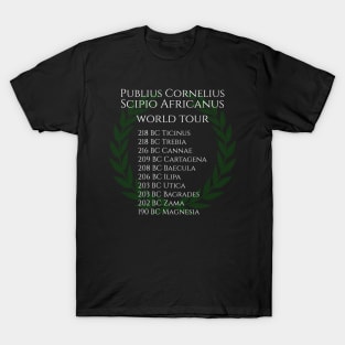 Publius Cornelius Scipio World Tour T-Shirt